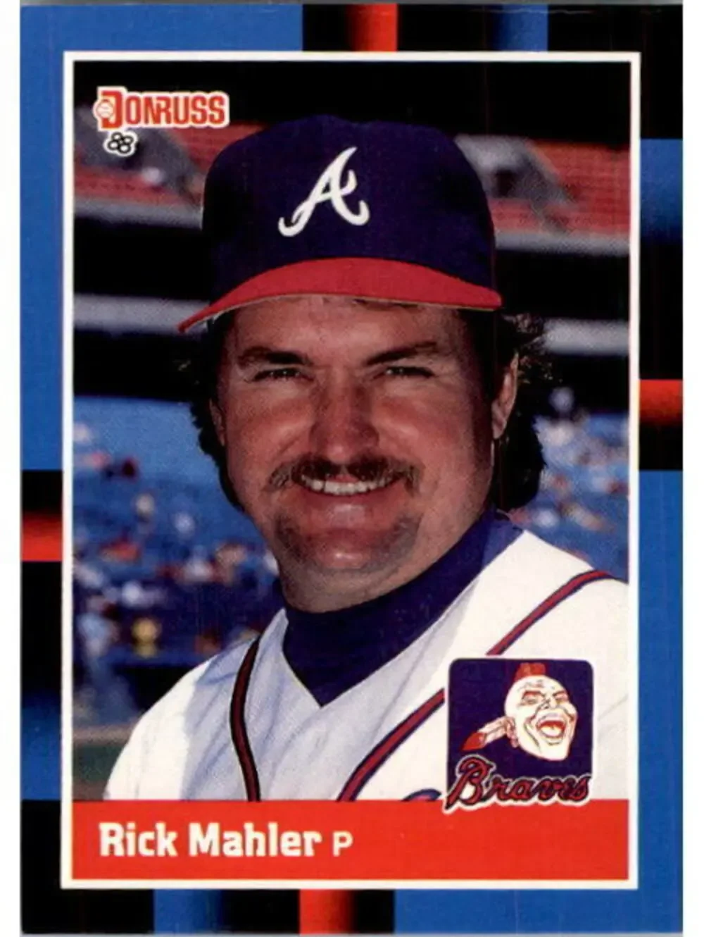 1988 Rick Mahler Donruss Baseball Card #389